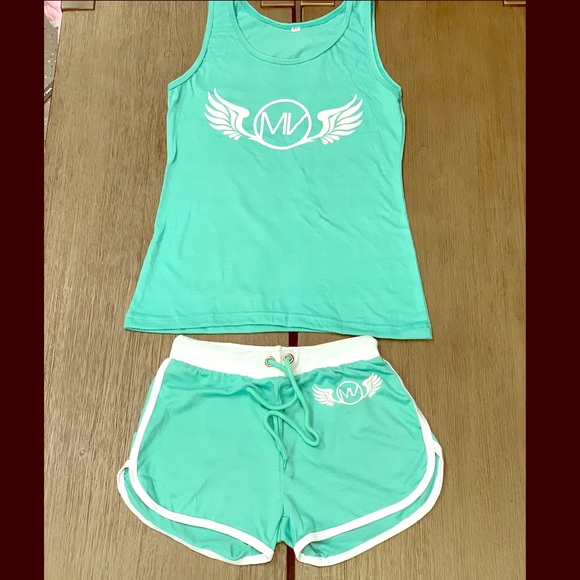 2 Piece Short & Tank Top Set - Picture 1 of 4